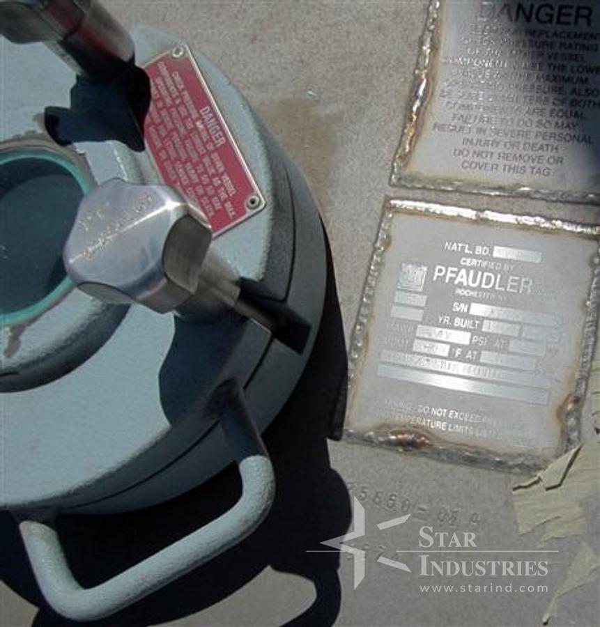 Used 90 gallon Pfaudler Glass-lined Reactor