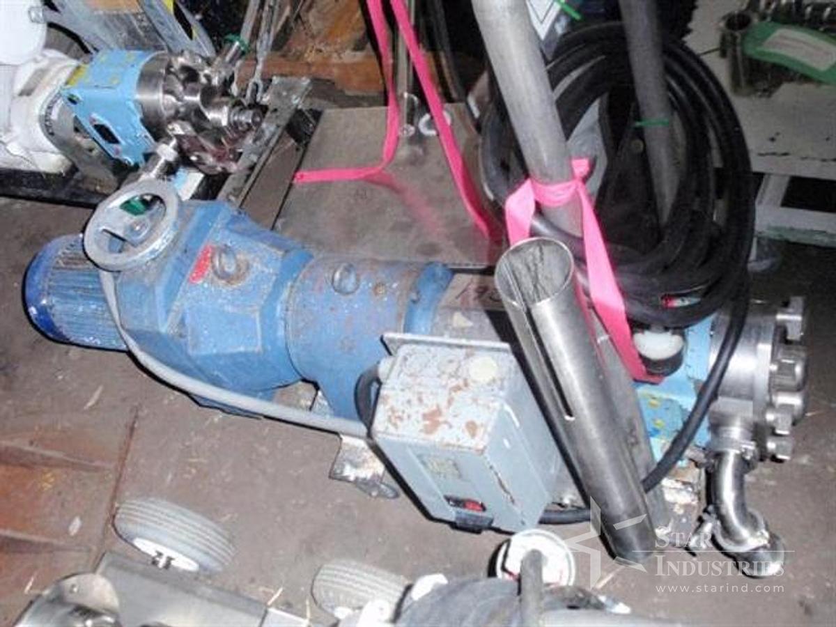 Used Waukesha Model 30 s.s. 30 gpm Pump