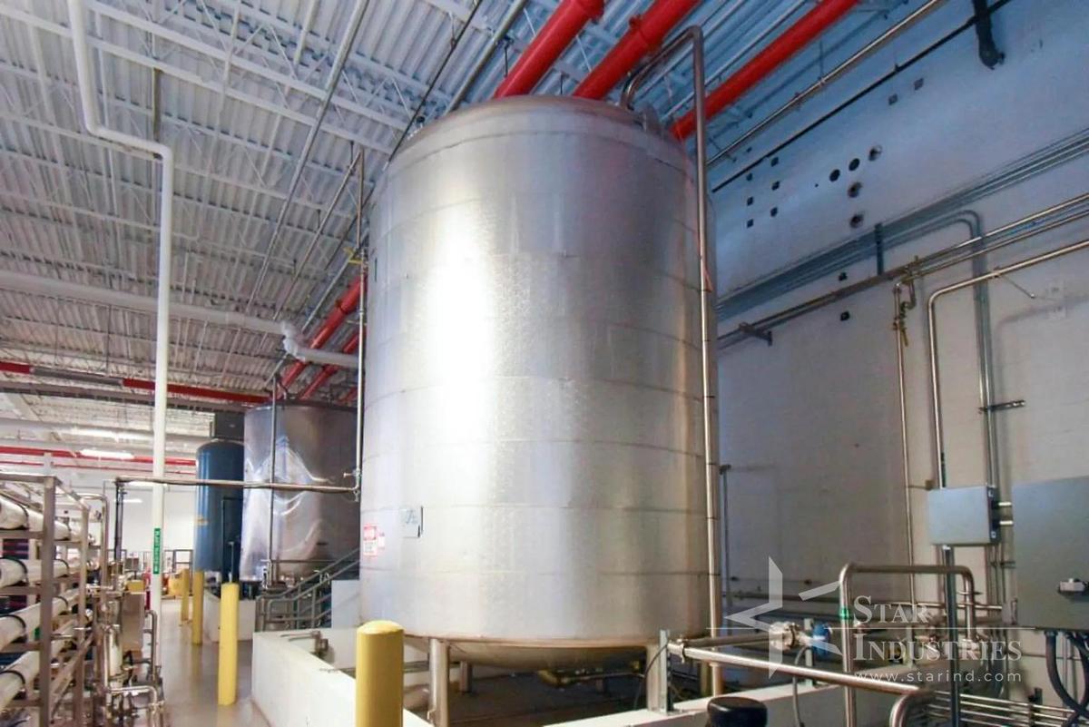 Used P.W. 7,500 Gallons Water Storage Tank MODEL PKTK01