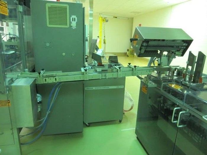 Used Uhlmann UPS4 Blister Line with Uhlmann C2205 Pac Cartoner