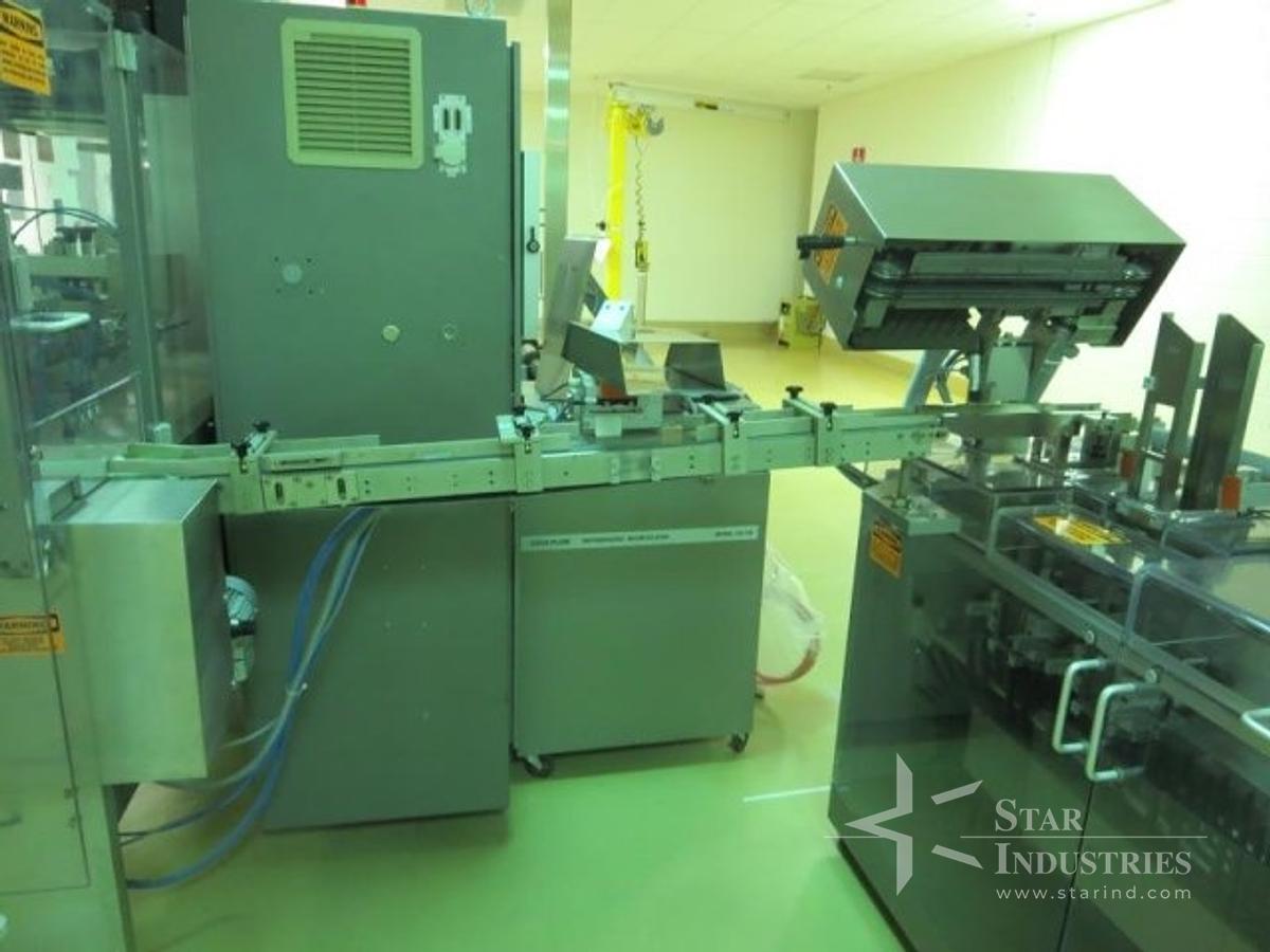 Used Uhlmann UPS4 Blister Line with Uhlmann C2205 Pac Cartoner