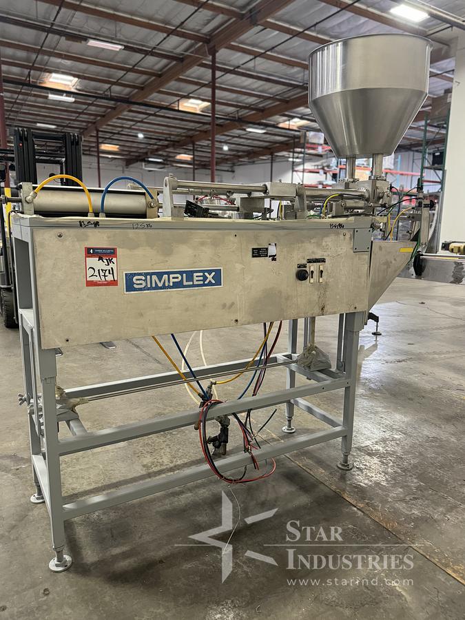 Used Simplex Dual Piston Liquid Filler 350 PW-S