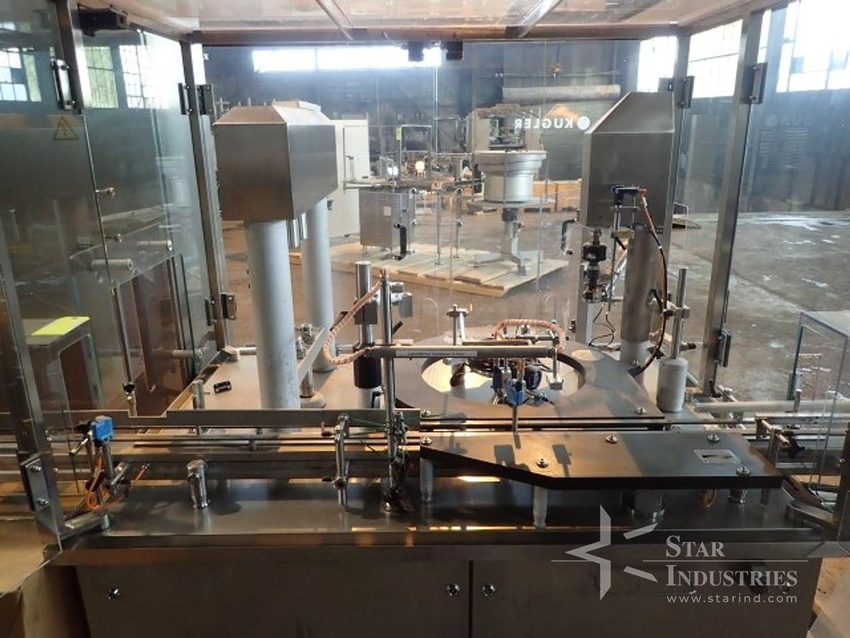 Used Kugler Monoblock 'Flexofill' Volumetric Filling Line