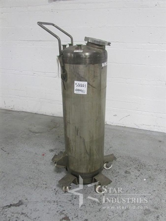 Used 30 GAL NORTHLAND RECEIVER, 316L, 150#