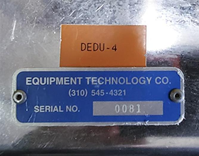 Used Equipment Technology Capsule Polisher