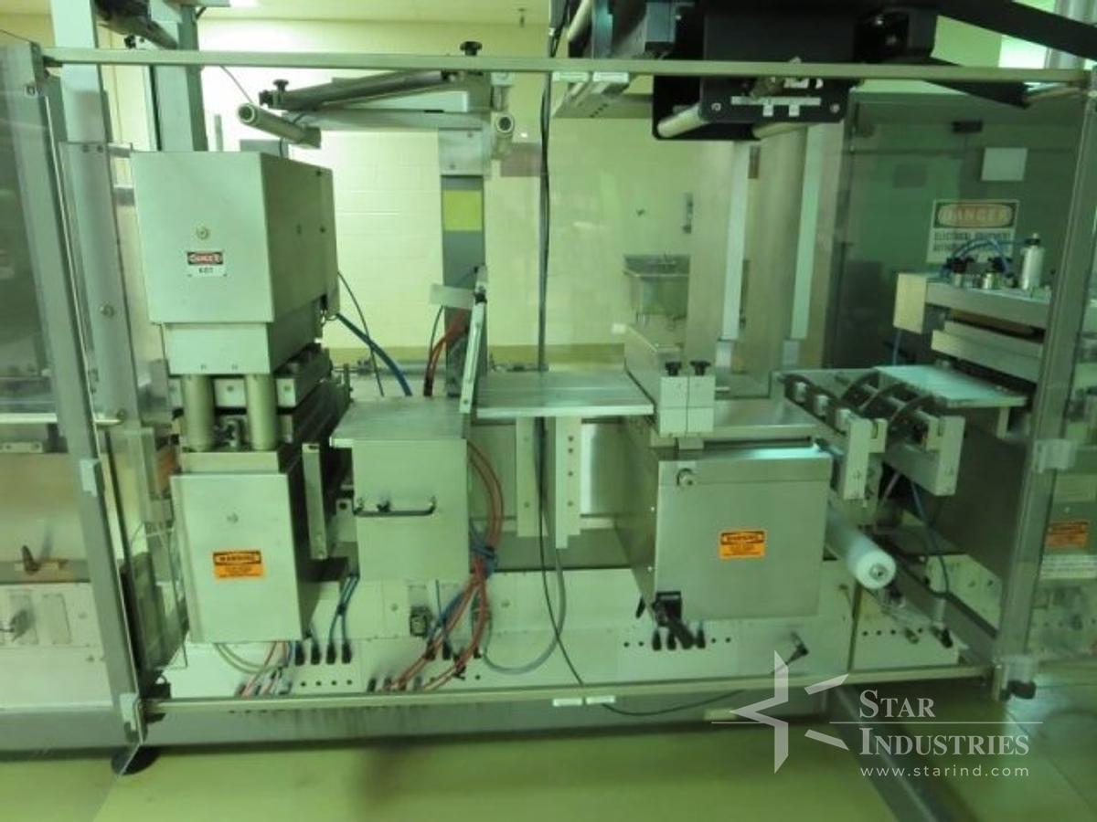 Used Uhlmann UPS4 Blister Line with Uhlmann C2205 Pac Cartoner