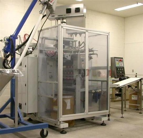 Used Omag Vertical Form, Fill and Seal Machine