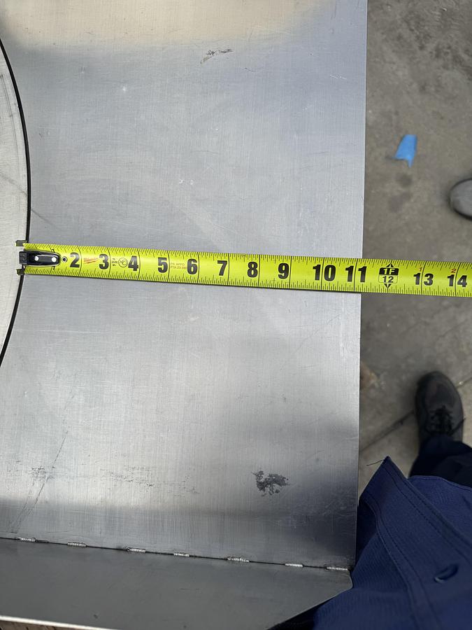 Used Stainless Steel 32" Turn Table