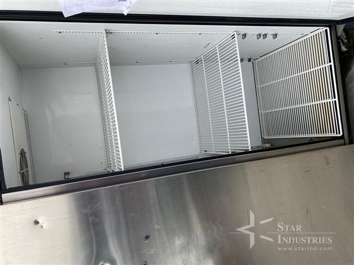 Used Three Door Stainless steel refrigerator