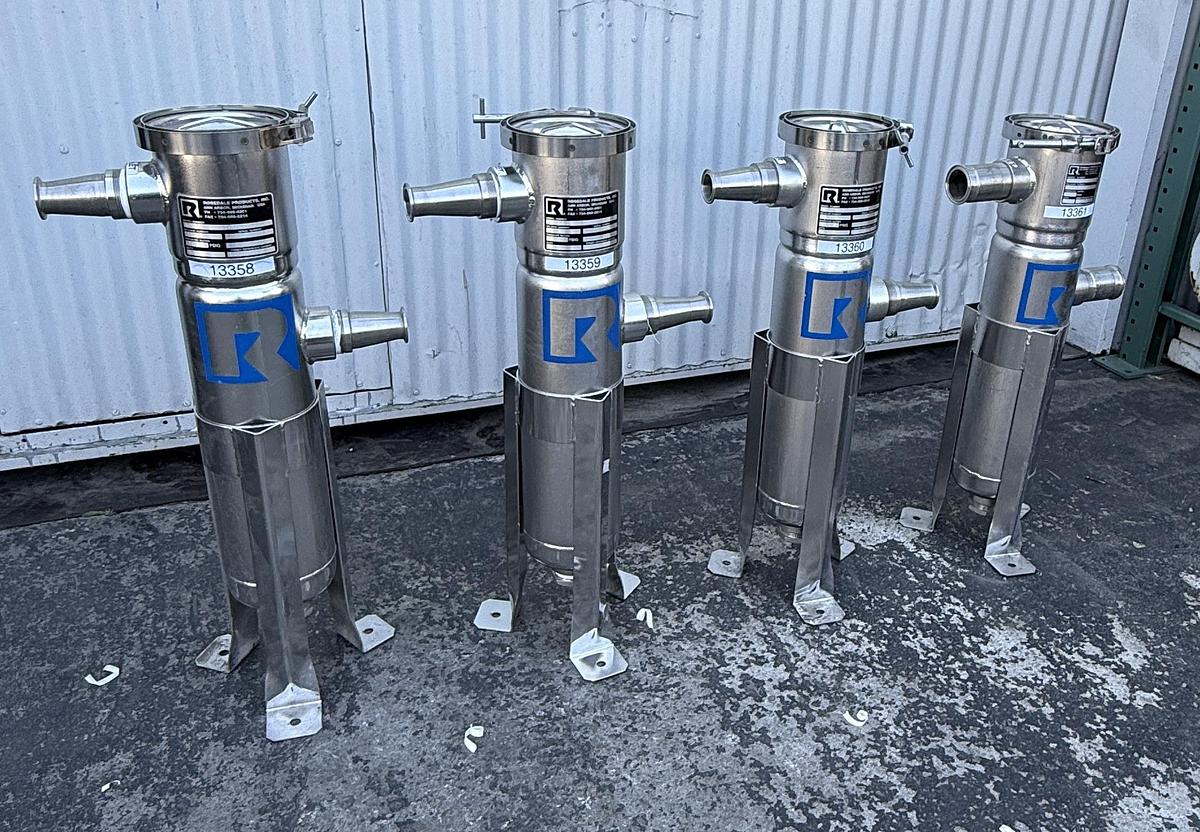 Used ROSEDALE- LIQUID FILTRATION HOUSING