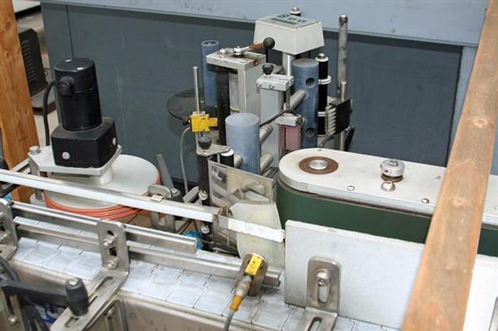 Used Modular Packaging Quadrel Q-10 Wrap-around Labeler