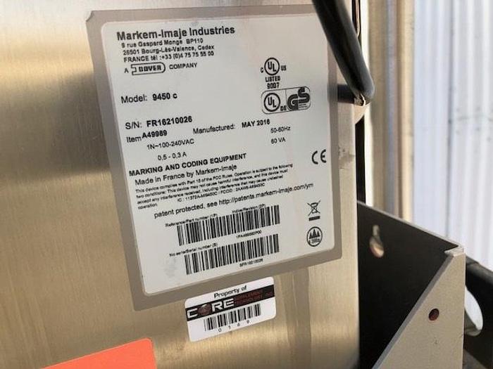 Used Markem Imaje Inkjet Coder