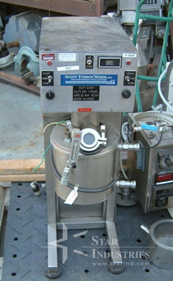 Used Scott Turbon 2 gallon Mixer, Model DM2B2