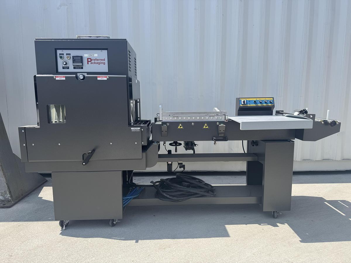 Used Preferred Packaging L-Bar Sealer with Heat Tunnel