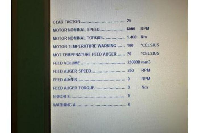 Used Gerteis Roller Compactor, 480/60/3