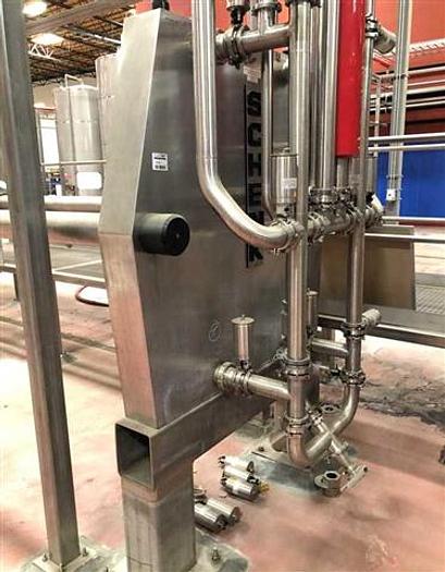 Used Schenk Filterbrau Niro1200/175 approx. 400 sq. meter Filter Press