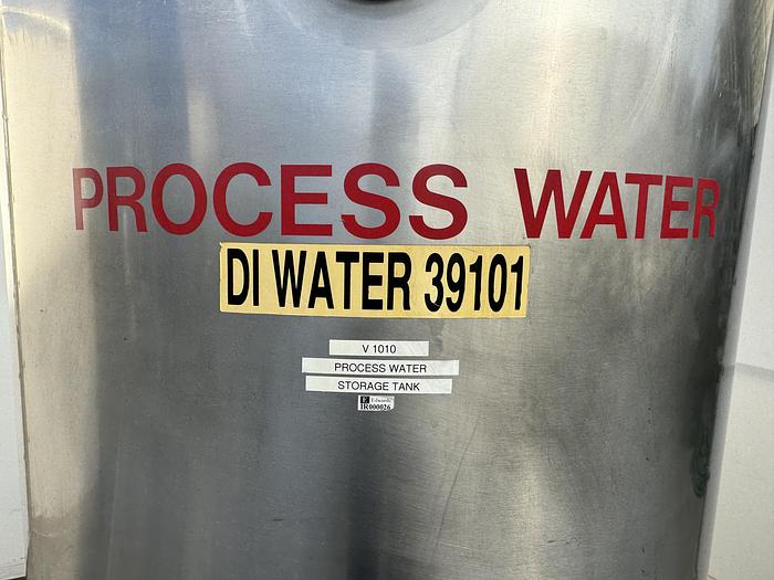 Used 1,000 gallon DCI s.s. Tank