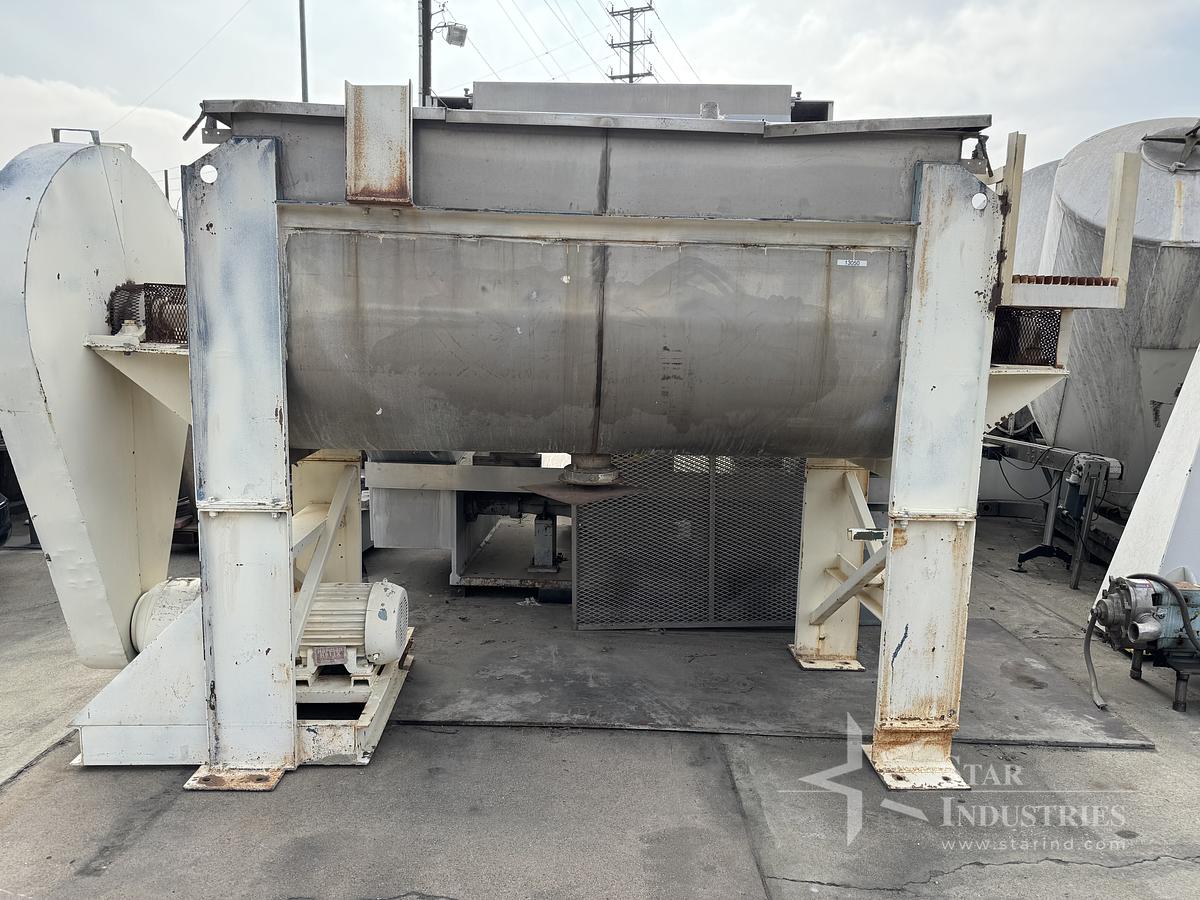 Used Used approximately 65 c.f. S.S. Aaron Paddle Mixer