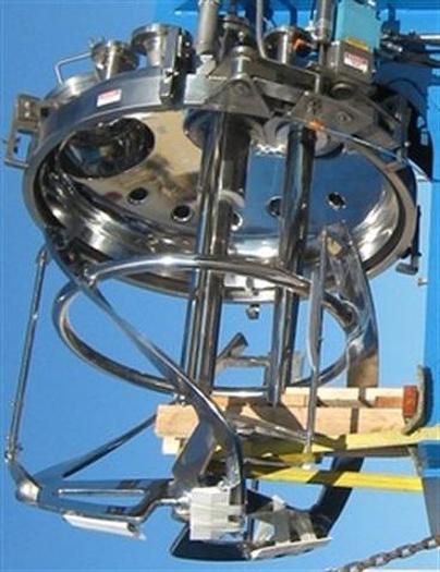 Used Reynolds 200 gallon Vacuum Multi-Shaft Stainless Steel Mixer