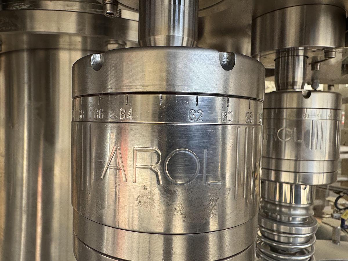 Used Arol Capper with Hopper and Elevator