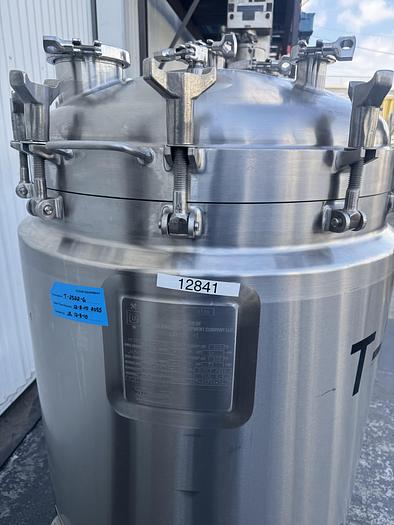 Used Tank, 316L Stainless Steel, Walker, Jacketed