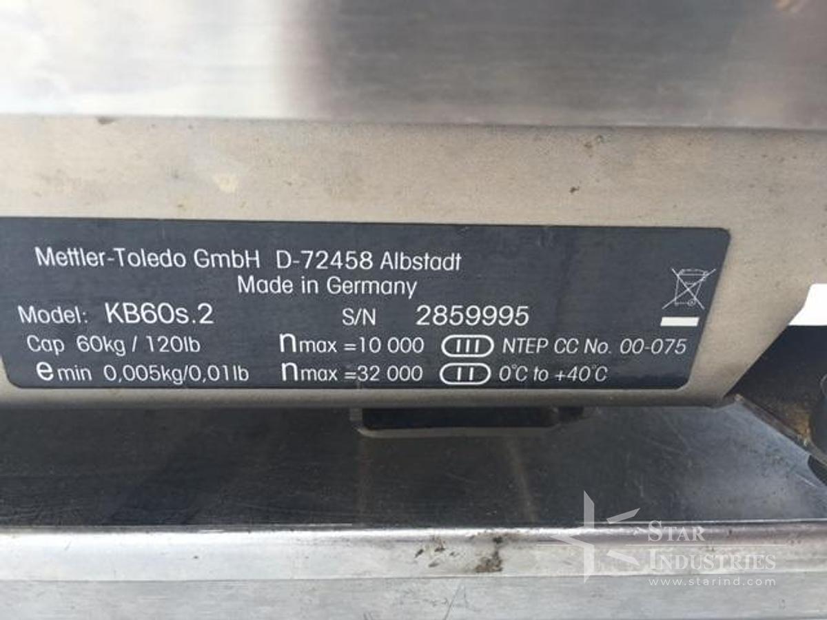 Used Mettler-Toledo 120 Lb Cap. Scale