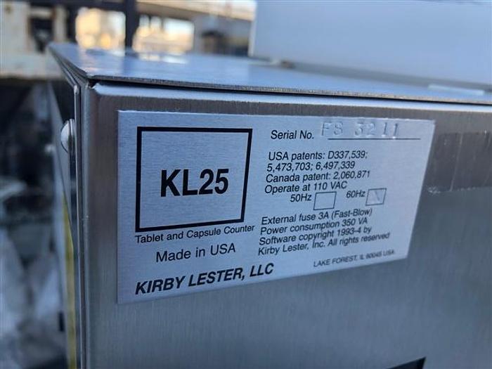 Used Kirby Lester Model KL-25 Tablet/Capsule Counter