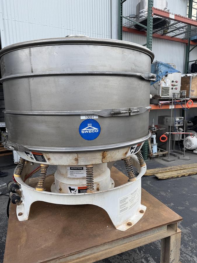 Used Sweco 48" S.S. Separator/Sifter, Model XM48S