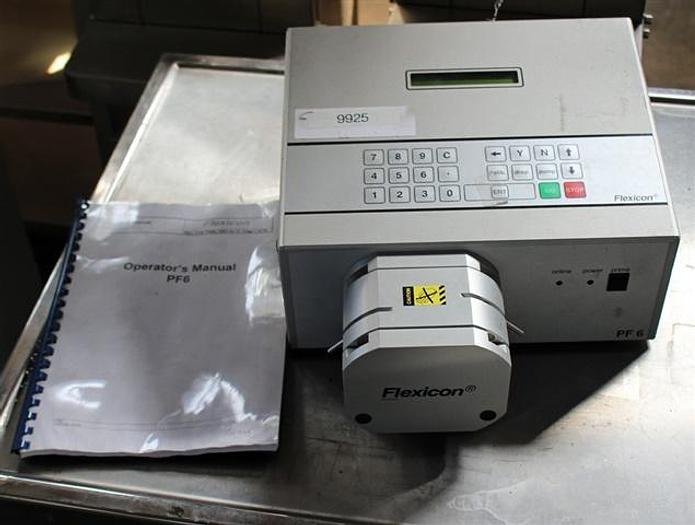 Used Flexicon/Watson-Marlow PF6 Aseptic Peristaltic Filler