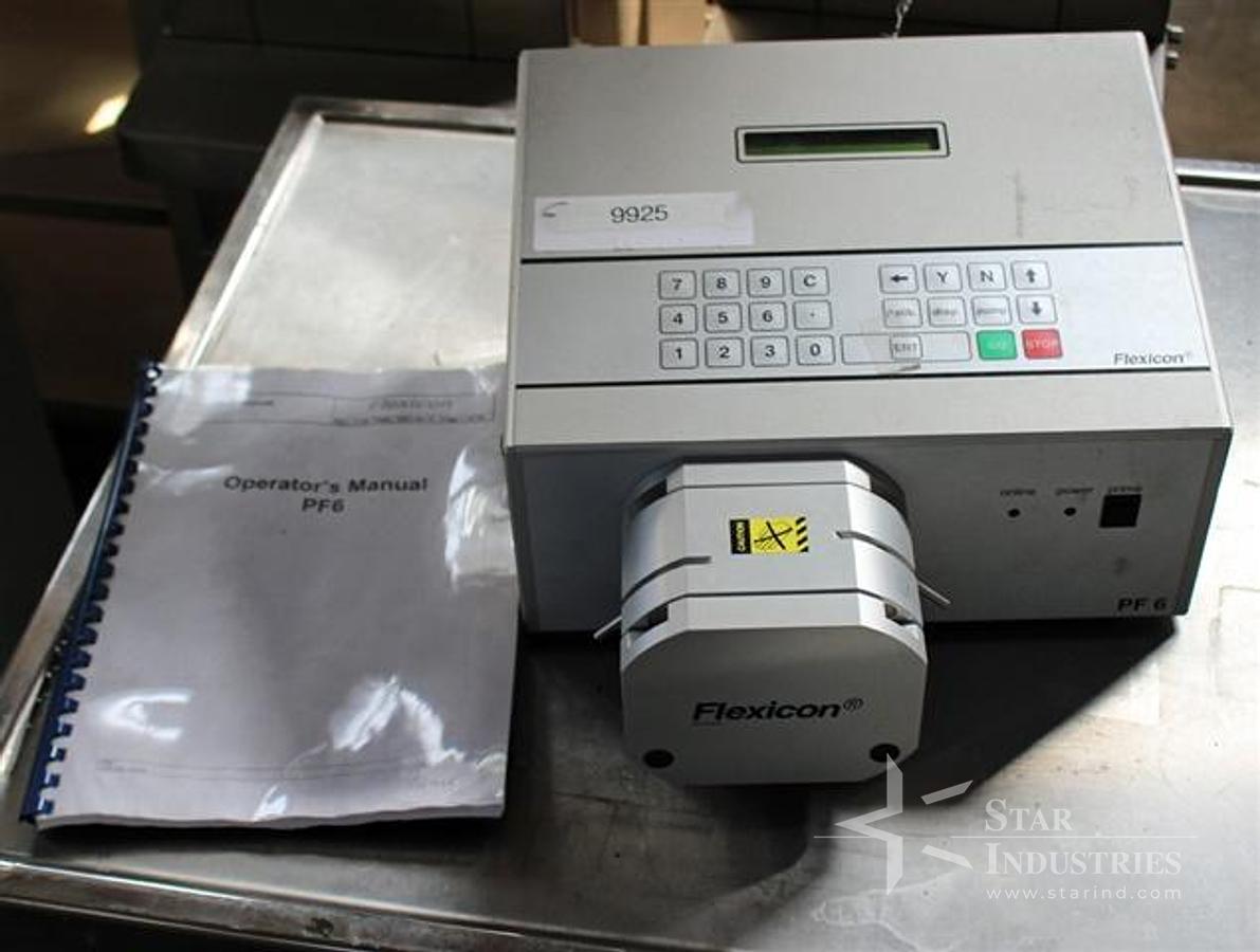 Used Flexicon/Watson-Marlow PF6 Aseptic Peristaltic Filler