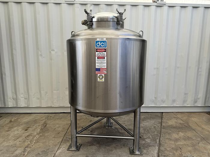 Used 1,000 Liter DCI Tank 316L