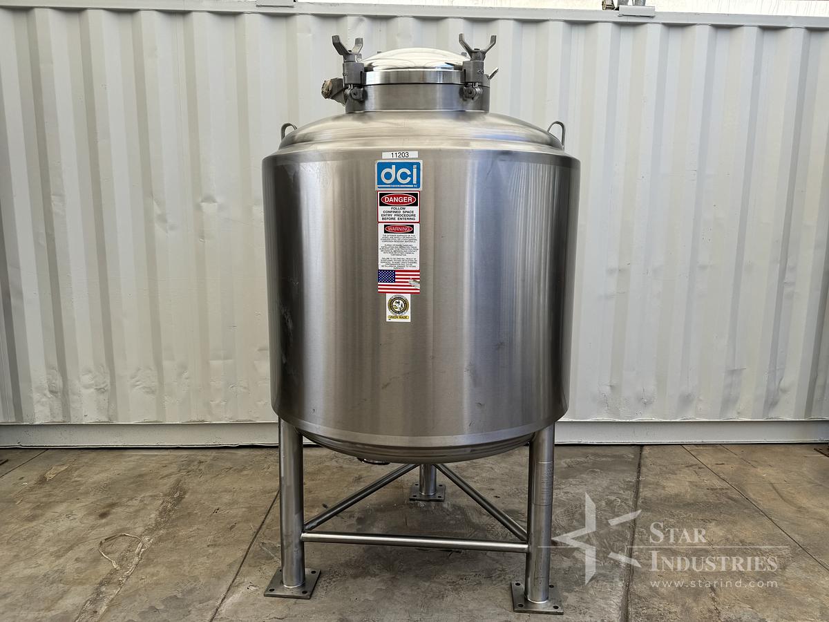 Used 1,000 Liter DCI Tank 316L
