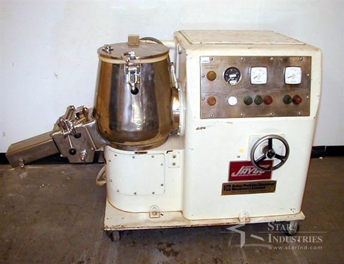 Used Jaygo GRN60 High-shear Mixer/Granulator