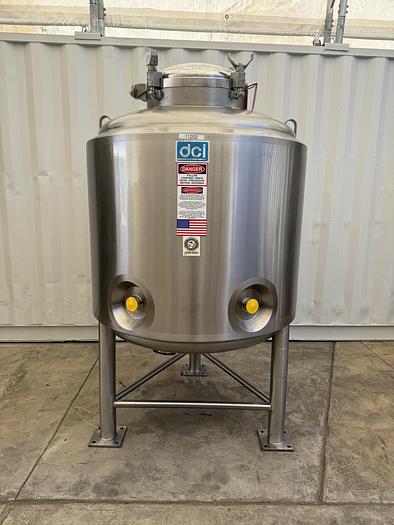 Used 1,000 Liter DCI Tank 316L