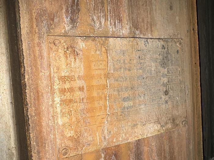 Used Stainless Steel 6,000 Gallon Jacketed & Double Motion Agitated Tank with scraper agitation and center agitation with turbine blade paddles