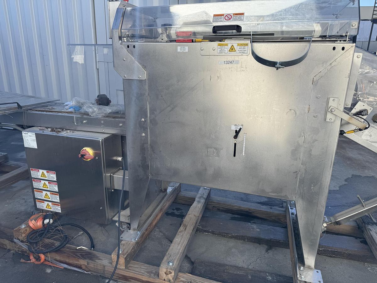 Used Box Tapper with conveyor