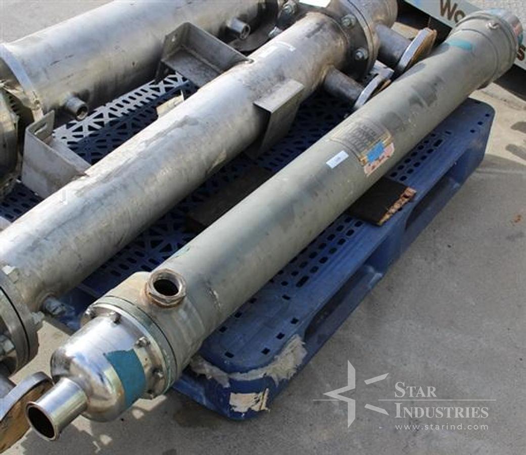 Used ITT Heat Exchanger, S.S.,