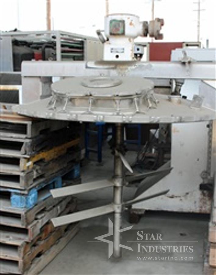 Used Pardo & Sons 500 Gal Agi Jacketed Vacuum Tank