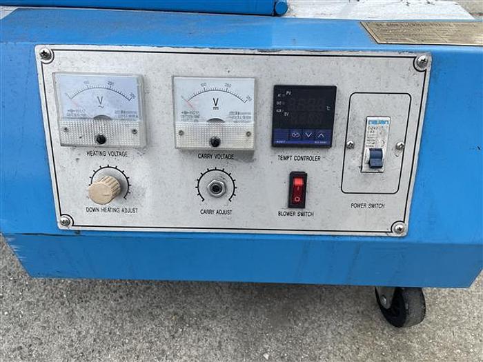 Used 18” 3-deck Sweco S.S. Separator, painted base, with approx. 10 screens and 1 extra deck