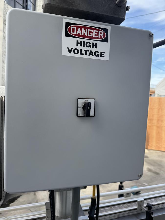 Used Image Filler with Conveyor