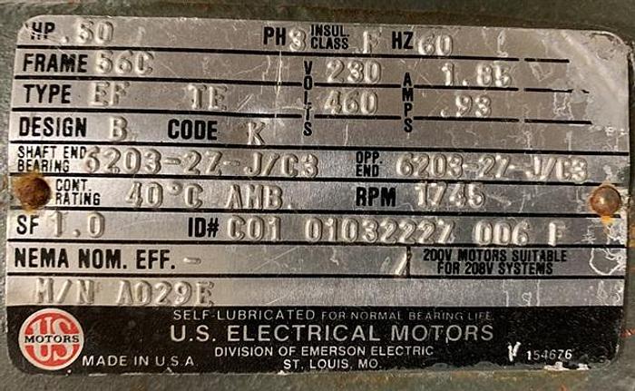Used 1/2 h.p. Peristaltic Pump
