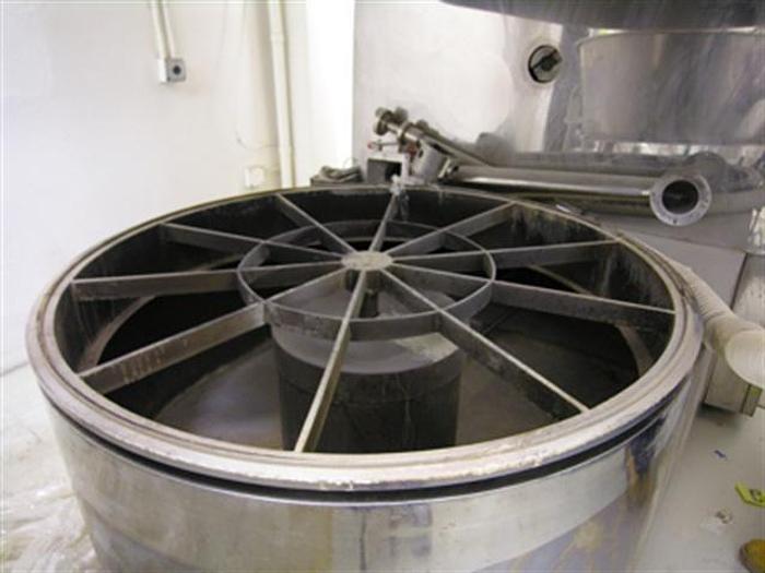 Used Changzhoushi Jiafa fluid bed dryer. Model: GFG500