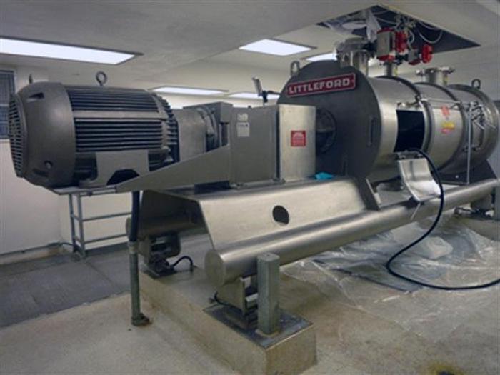 Used Littleford Day 3,000 liter Plow Mixer