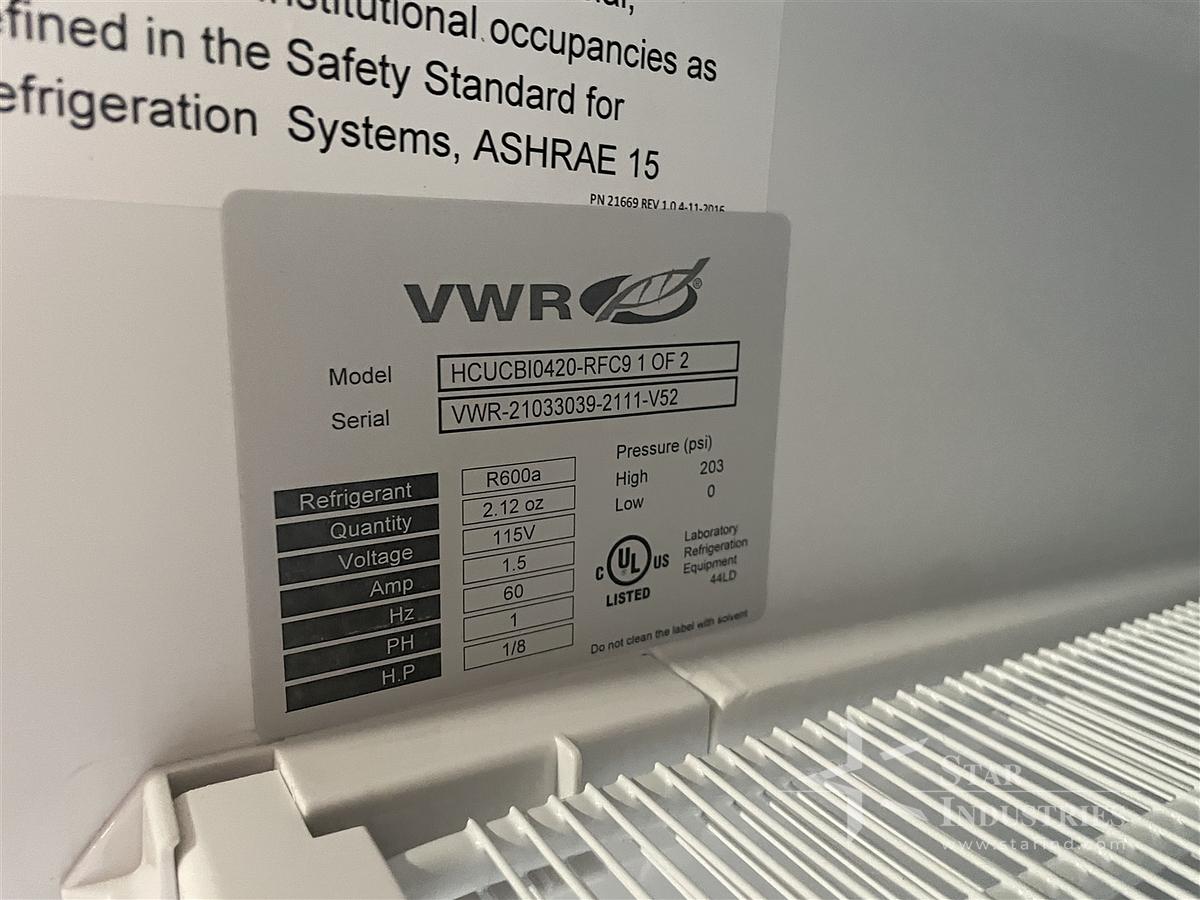 Used VWR Double Stack Incubator