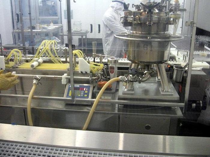 Used M & O P4000 Vial Filling Line