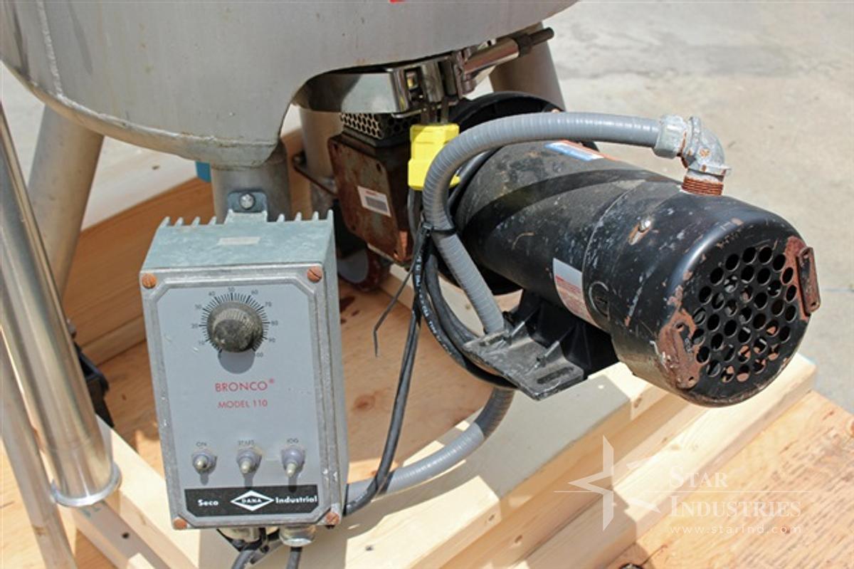 Used 60 liter Letsch S.S. Reactor w/ Variable speed Mixer