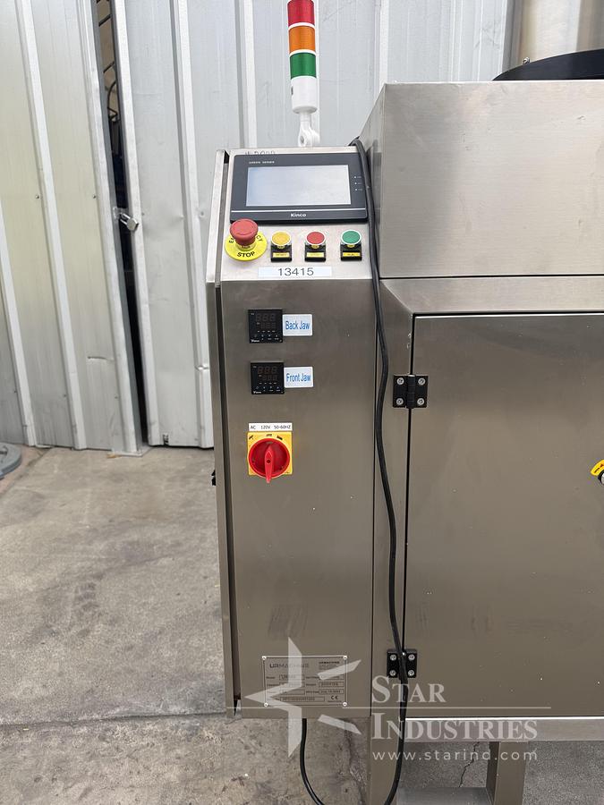 Used UR Machine UR300 Bag Filler, rated 5-10 per minute
