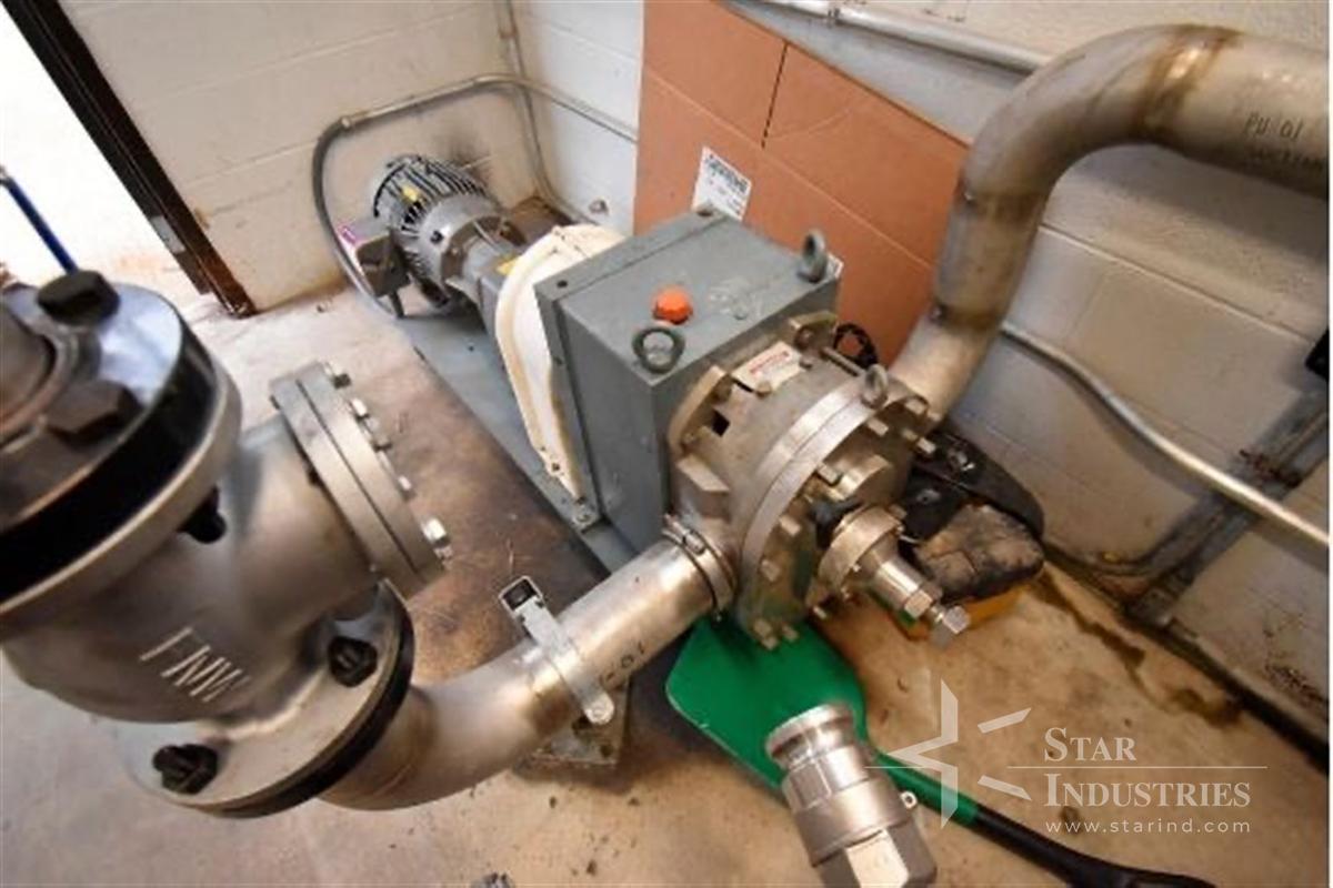 Used Baldor Motor 7.5 HP Fristaam Pump