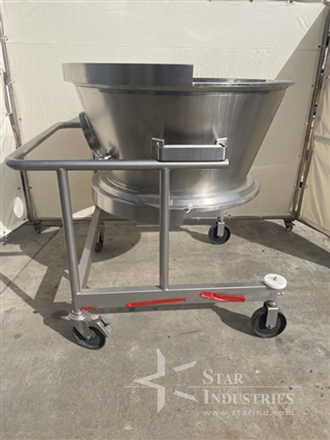 Used Glatt FDD 47" i.d. Portable Bowl