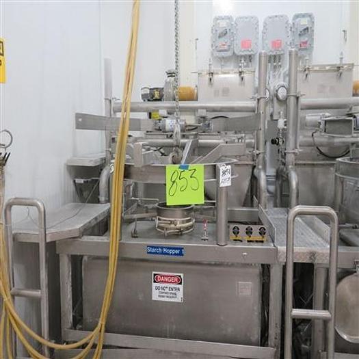 Used Stainless Steel Bulk Bag Unloading System